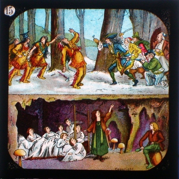 magic lantern slide